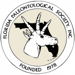 Florida Paleontological Society logo with Hexameryx