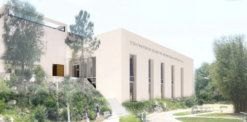 rendering of building and trees