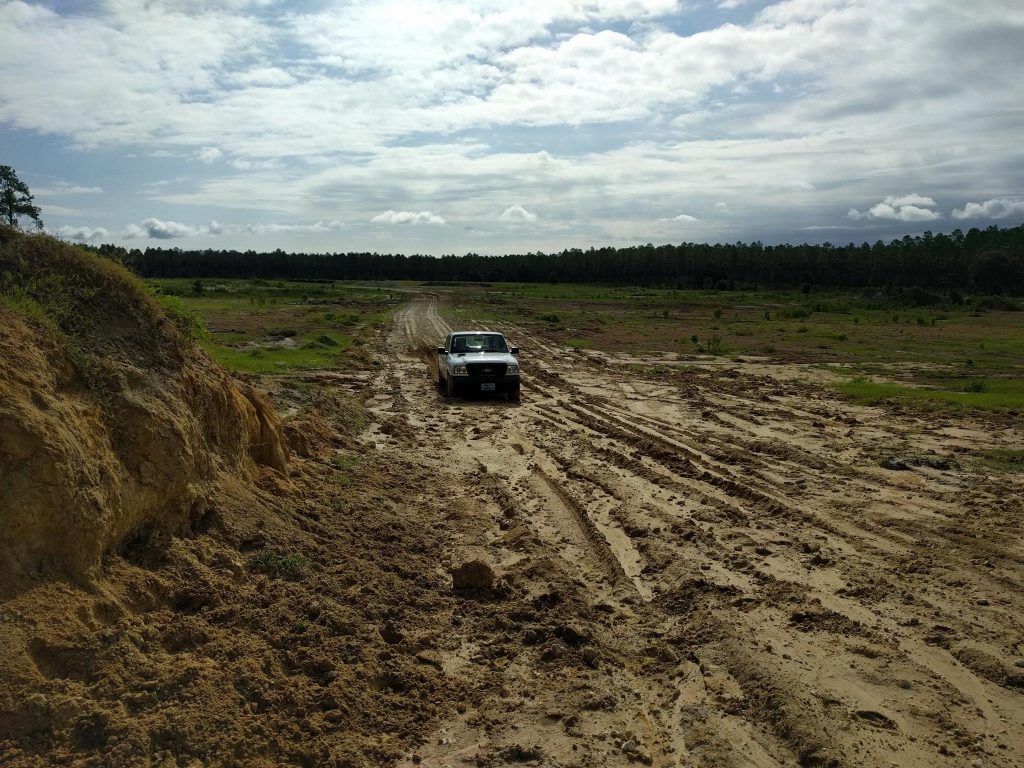 muddy road