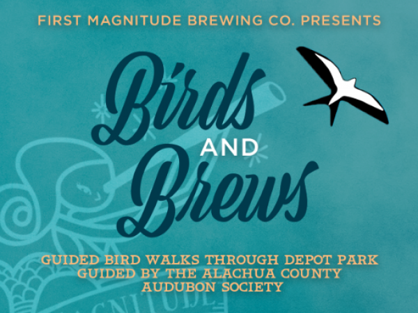 flyer for birds and brews